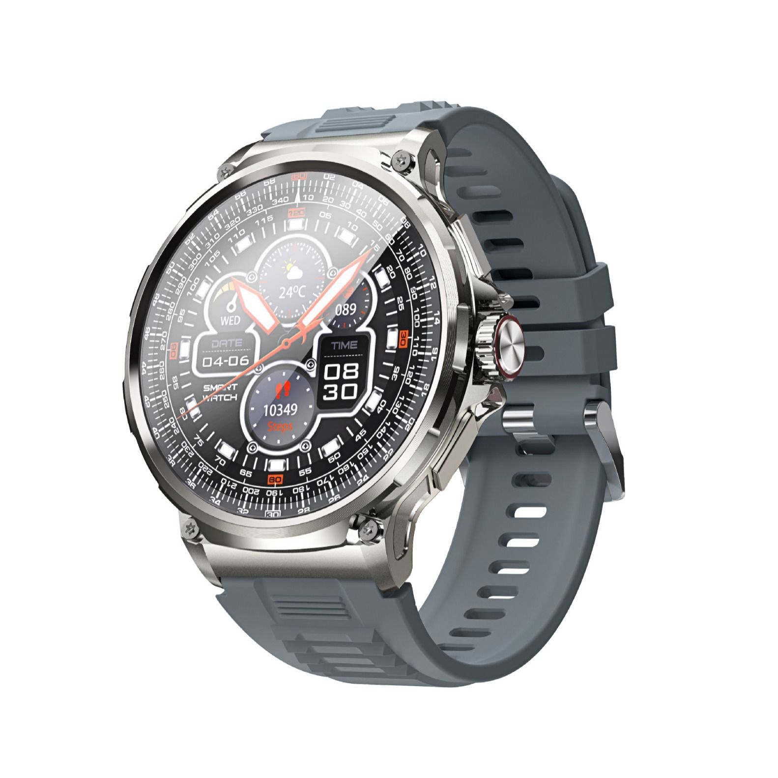 2025 NEW smart watch V69 smart watch 1.85 inch Bluetooth call large screen heart rate blood oxygen multi-sports waterproof smart watch