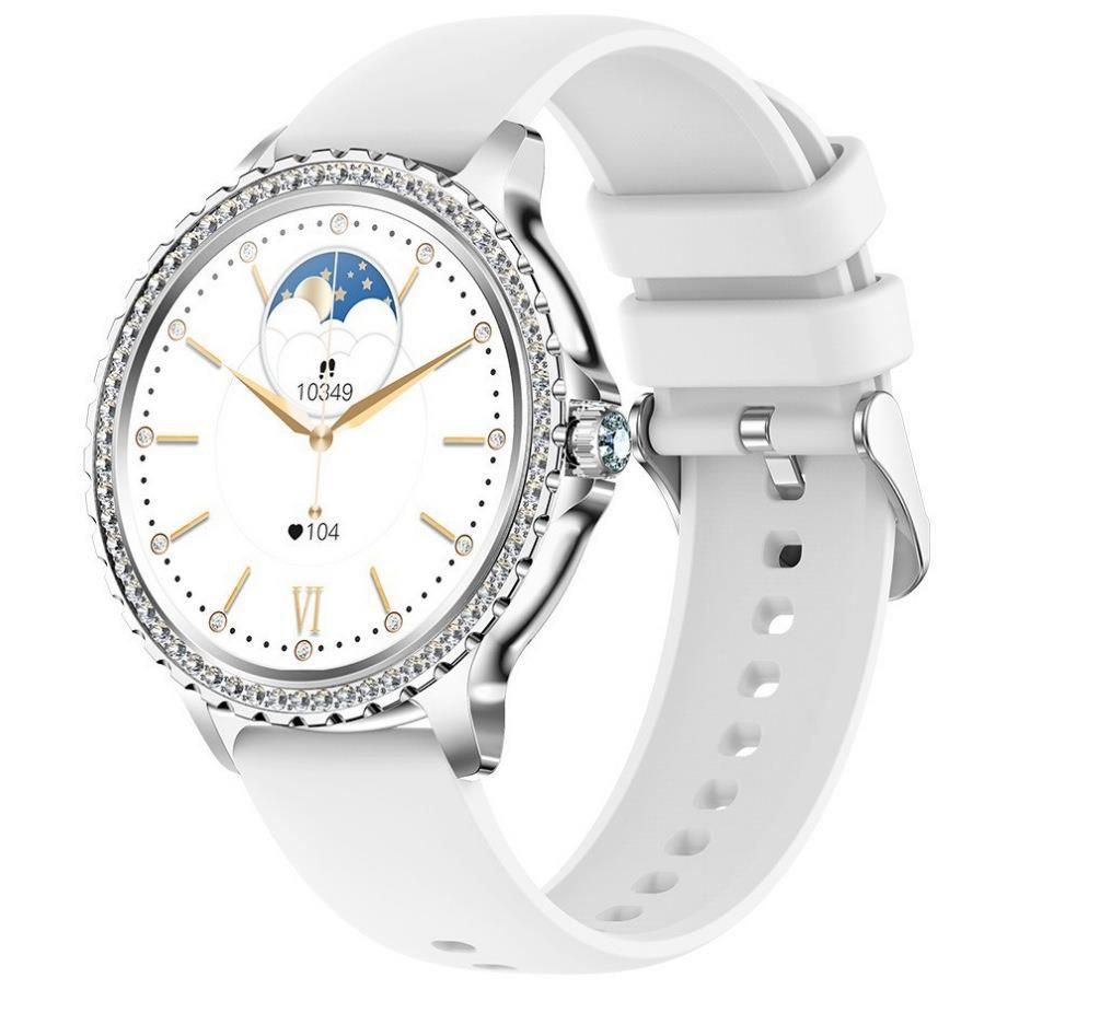 2025 New Lady's Smart Watch Valentine's Day Gift Heart Rate Blood Pressure Bluetooth Call Women's Gift Healthy Sleep Monitoring Fashion Women's Bracelet