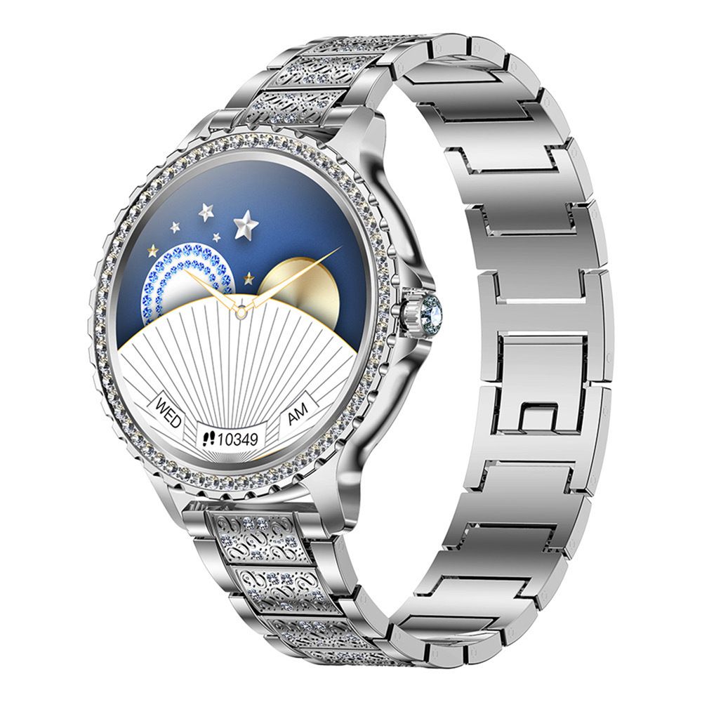 2025 New Lady's Smart Watch Valentine's Day Gift Heart Rate Blood Pressure Bluetooth Call Women's Gift Healthy Sleep Monitoring Fashion Women's Bracelet