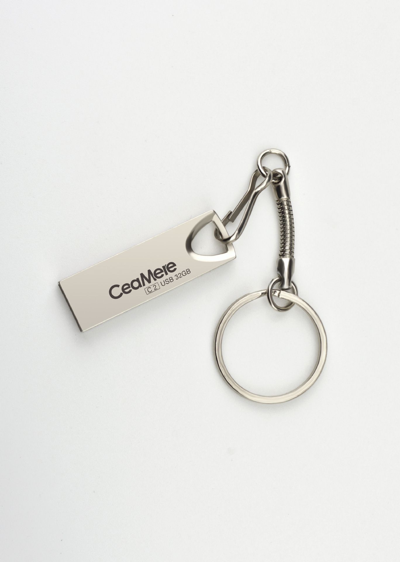 CeaMere Usb flash drive creative metal waterproof gift usb flash drive high speed 8g16gU flash drive 32g 64g