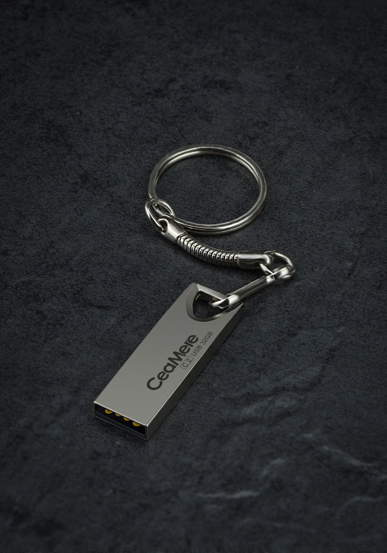 CeaMere Usb flash drive creative metal waterproof gift usb flash drive high speed 8g16gU flash drive 32g 64g