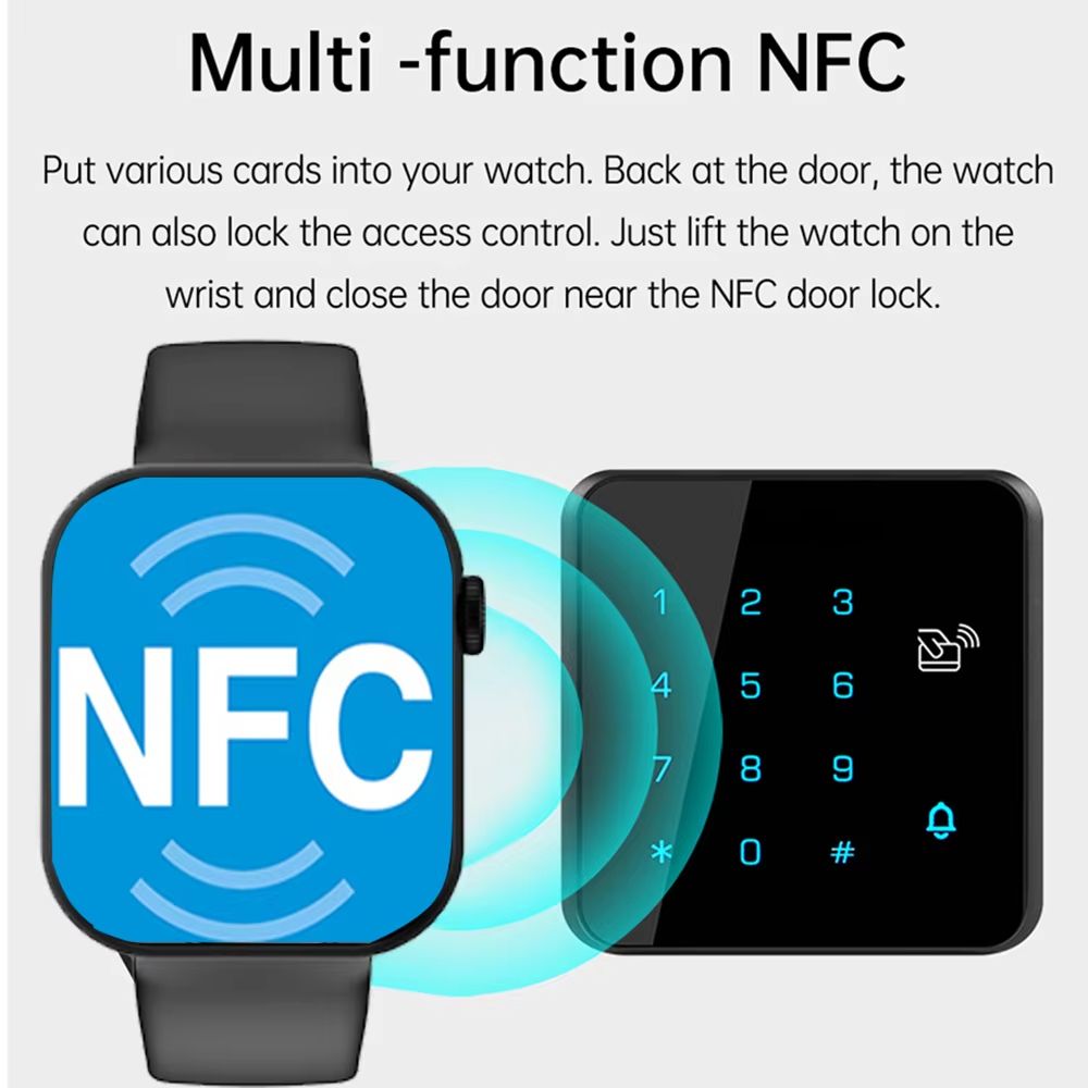 NFC ECG+PPG Sports Fitness SmartWatch Men Temperature Monitoring Heart Rate Bluetooth Call Sports Smart Watch Men Women