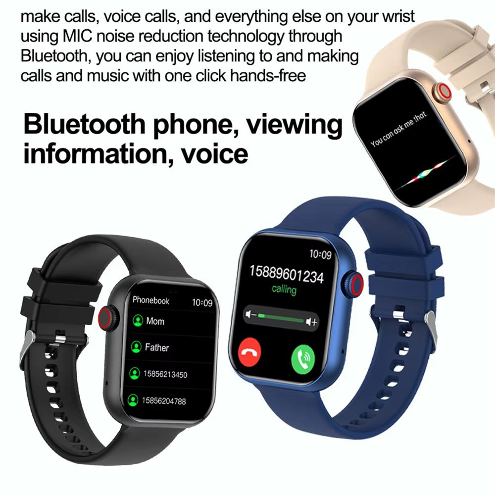 NFC ECG+PPG Sports Fitness SmartWatch Men Temperature Monitoring Heart Rate Bluetooth Call Sports Smart Watch Men Women