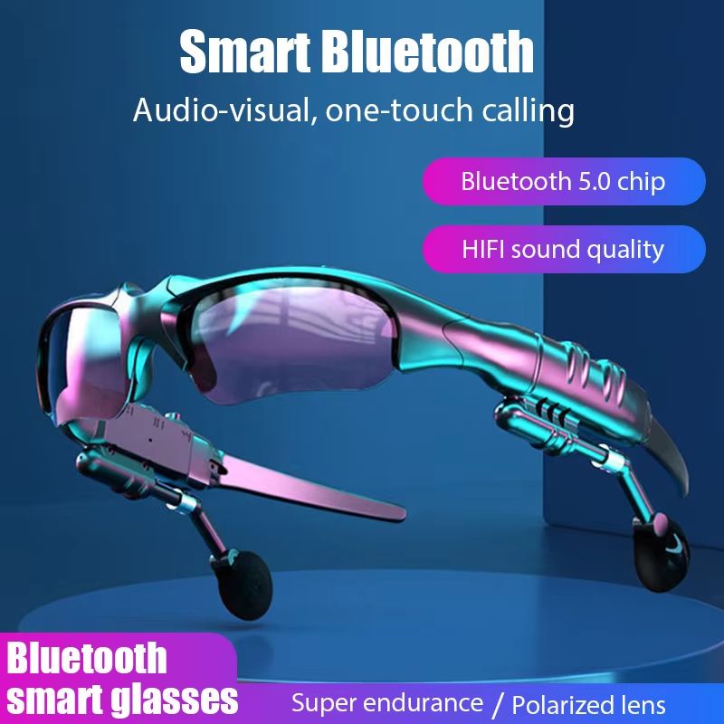 8-Color Fashion Blitz | Smart Bluetooth 5.3 Sunglasses – Stream Music, Take Calls & Rule the Streets in Style!
