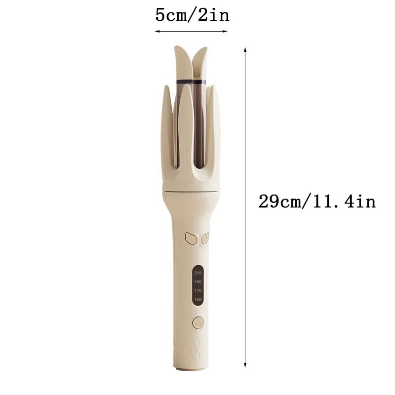 2025 Hot Automatic curling iron, 28 mm barrel, 4 temperature modes, negative ion generator, smart timer and sensor