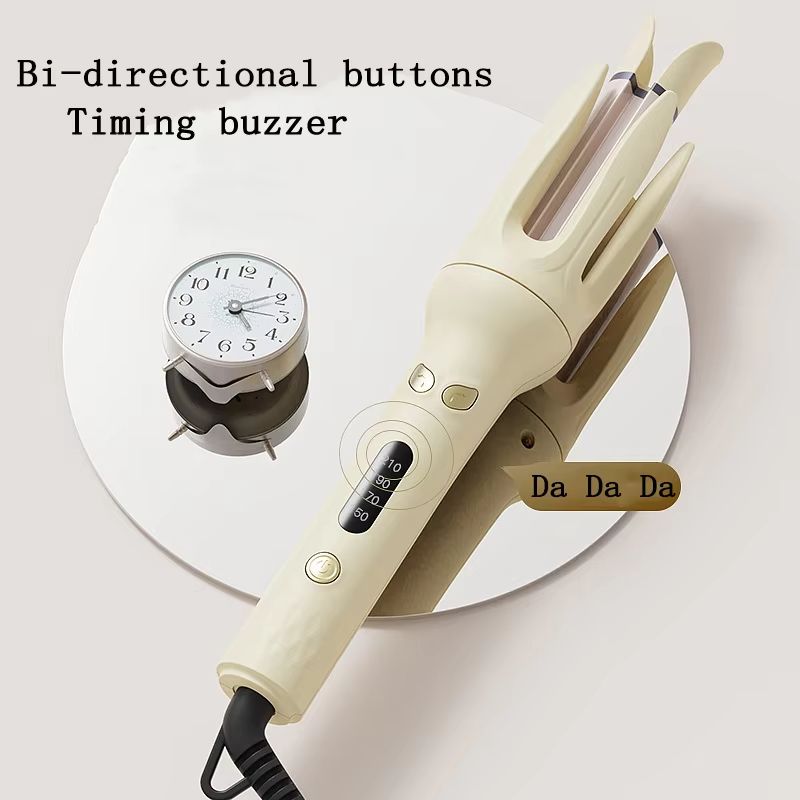 2025 Hot Automatic curling iron, 28 mm barrel, 4 temperature modes, negative ion generator, smart timer and sensor