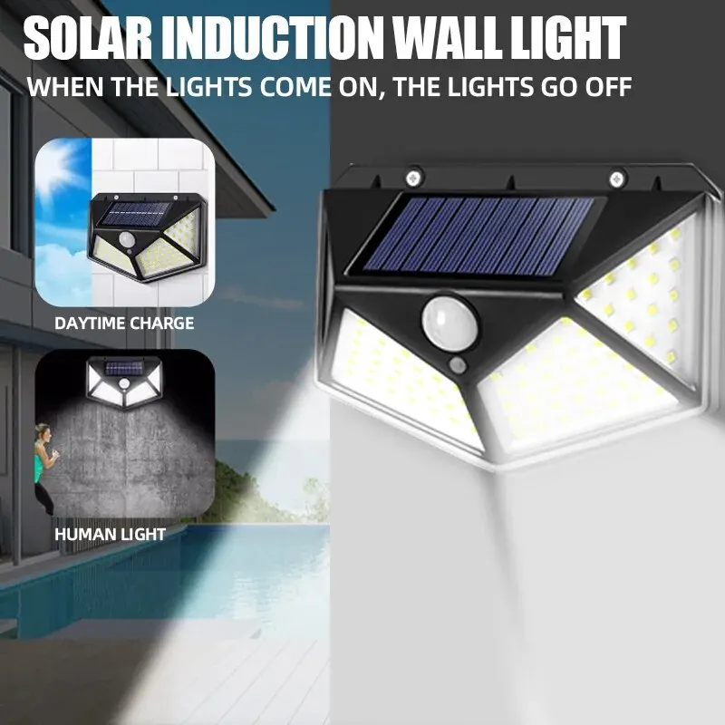 High-Efficiency Solar Light with Motion Sensor Garden lamp & All-Weather Durability&Waterproof Solar Lamp Garden lamp - End Power Cuts Now