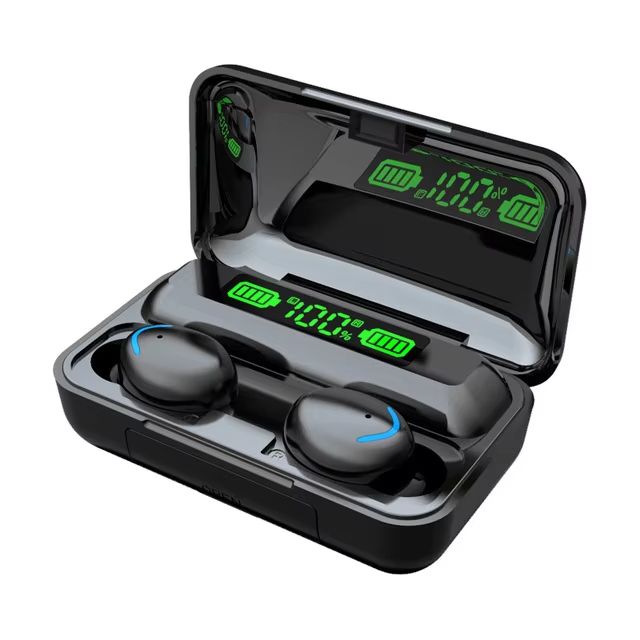 F9-5 TWS Earphone Bluetooth 5.1 Wireless Headphone Hearing Aid Waterproof Earbuds Headset Handfree With Mic 2200mAh Charging Box
