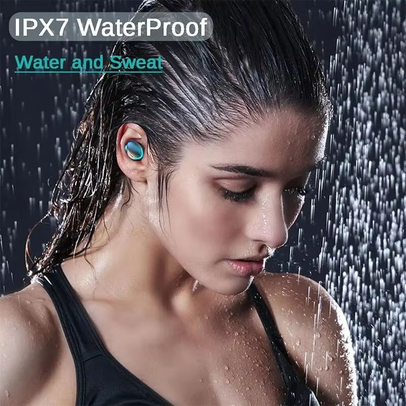 F9-5 TWS Earphone Bluetooth 5.1 Wireless Headphone Hearing Aid Waterproof Earbuds Headset Handfree With Mic 2200mAh Charging Box