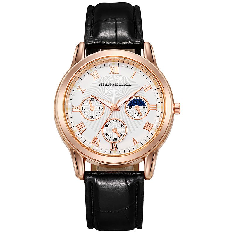 2025 hot selling men's watch all-match quartz waterproof watch Shangmei waterproof men's watch