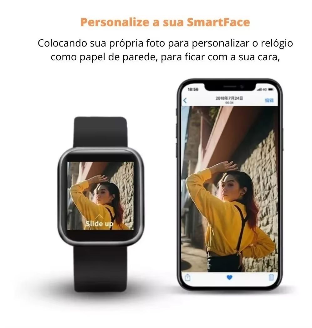 Smart Watch For Men Women Sport Mode Music Control Calorie Distance Fitness Smart Band Message Remind Smart Bracelet Android IOS Smart Watch