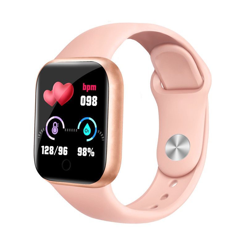 Smart Watch For Men Women Sport Mode Music Control Calorie Distance Fitness Smart Band Message Remind Smart Bracelet Android IOS Smart Watch