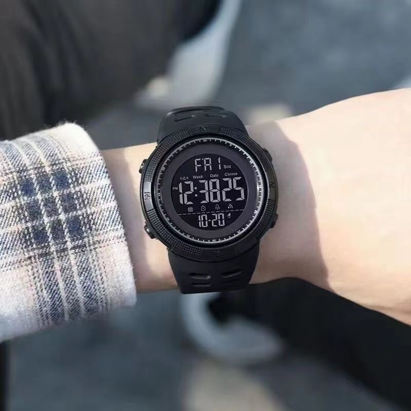 Hot Selling YIKAZE X01 Men's Digital Watches Multifunction Military Men Sports Wristwatch Sweatproof Luminous Man Student Electronic Watch