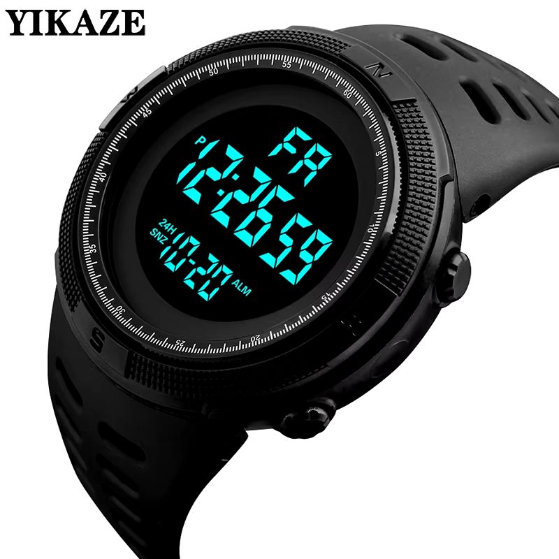 Hot Selling YIKAZE X01 Men's Digital Watches Multifunction Military Men Sports Wristwatch Sweatproof Luminous Man Student Electronic Watch
