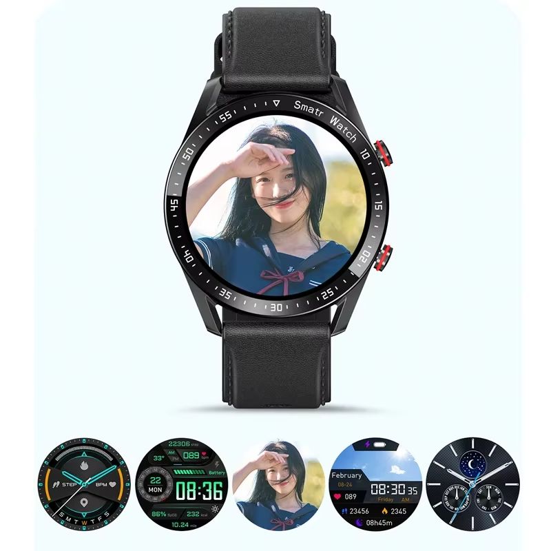 2025 New Voice Call Smart Watch Men GT Series 1.53 inch AMOLED Screen Sports Watch Health Smartwatch For Android IOS Phone Bands