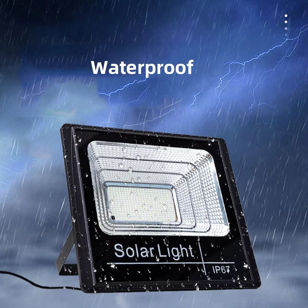 2026 New Solar Light Outdoor Light 100W  Waterproof IP67 Integrated Solar Outdoor Flood Light Garden Stadium Reflector Floodlights Solar Outdoor Light