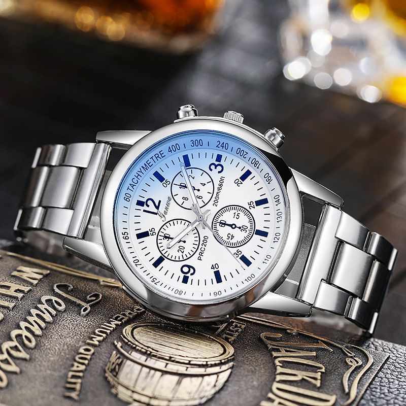 UTHAI CQ252 Men watch Luxury Leisure Quartz Watch Stainless Steel Men's Sports Clock Trendy watchs Gift