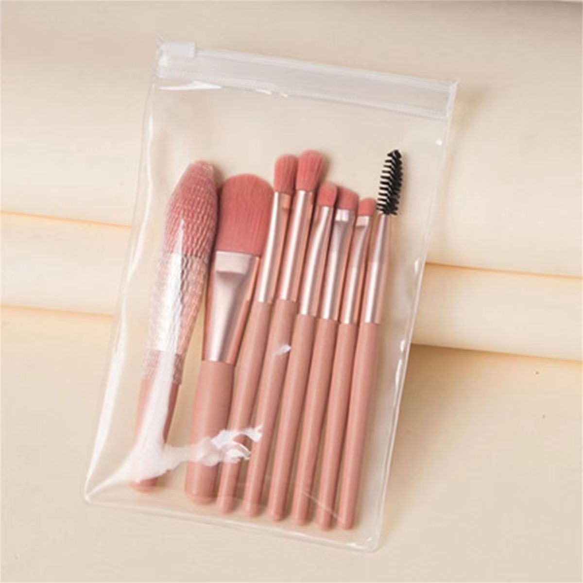 New 8Pcs Makeup Brush Set Makeup Concealer Brush Blush Loose Powder Brush Eye Shadow Highlighter Foundation Brush Beauty Tools