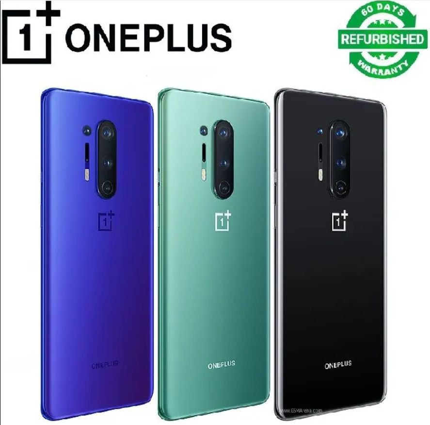 Original OnePlus 8 Pro Dual Sim ,12GB+256GB , Snapdragon 865 5G 6.78 inch Curved amoled display