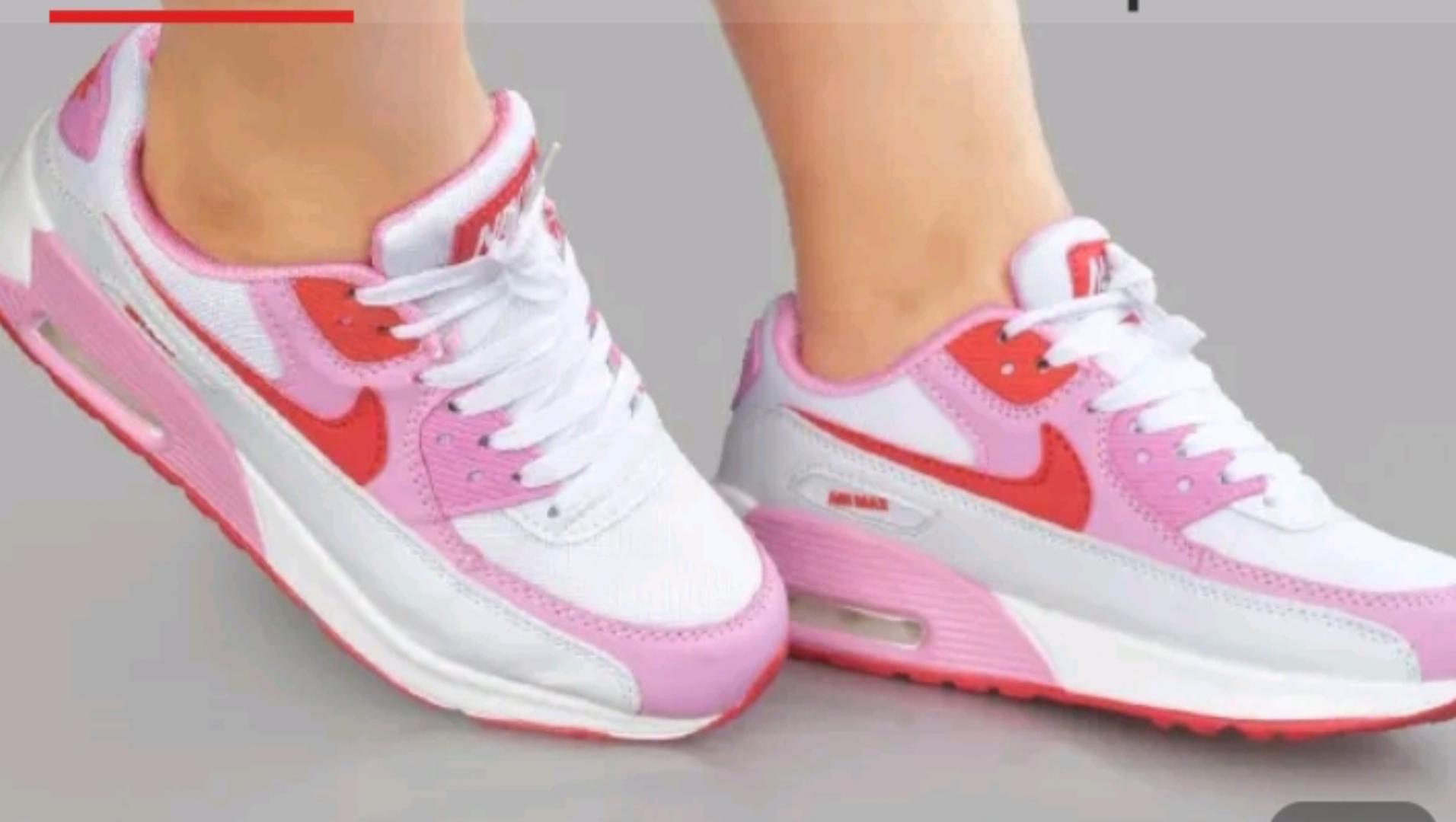 AIRMAX 90 SNEAKERS - Orange Black to Valentine, Ash Pink 🩷