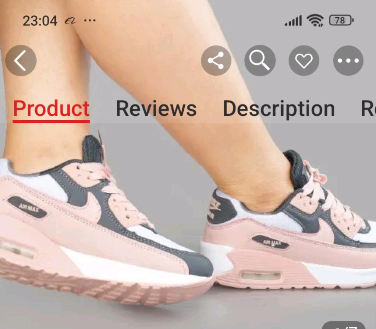 AIRMAX 90 SNEAKERS - Orange Black to Valentine, Ash Pink 🩷