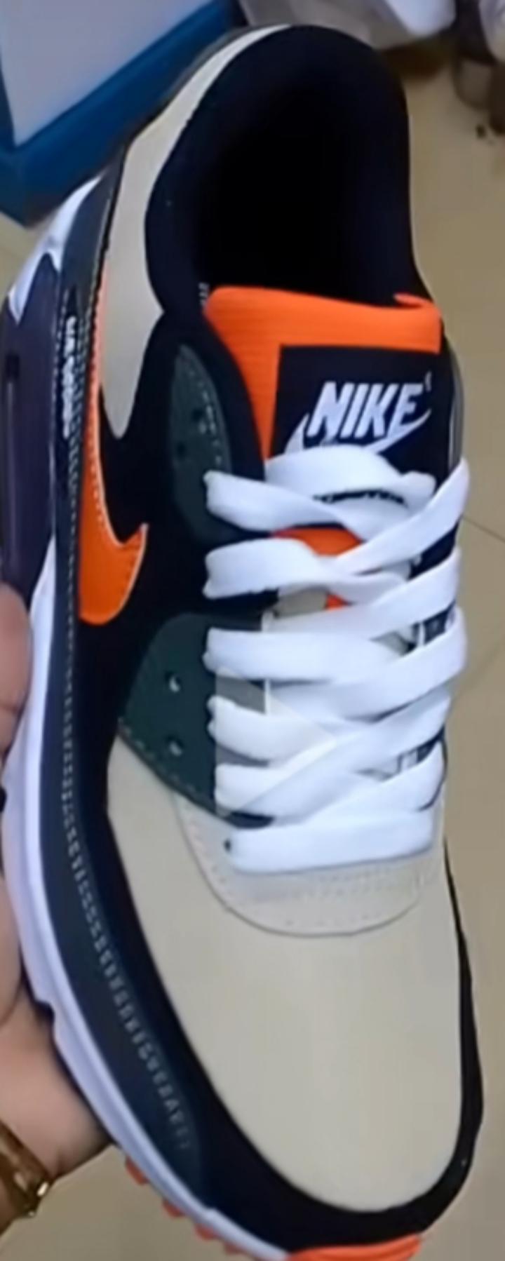 AIRMAX 90 SNEAKERS - Orange Black to Valentine, Ash Pink 🩷