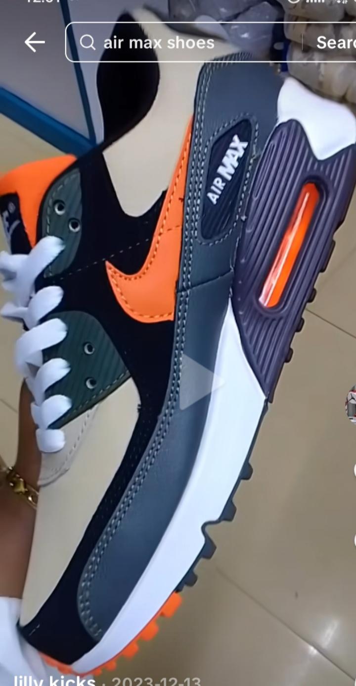AIRMAX 90 SNEAKERS - Orange Black to Valentine, Ash Pink 🩷
