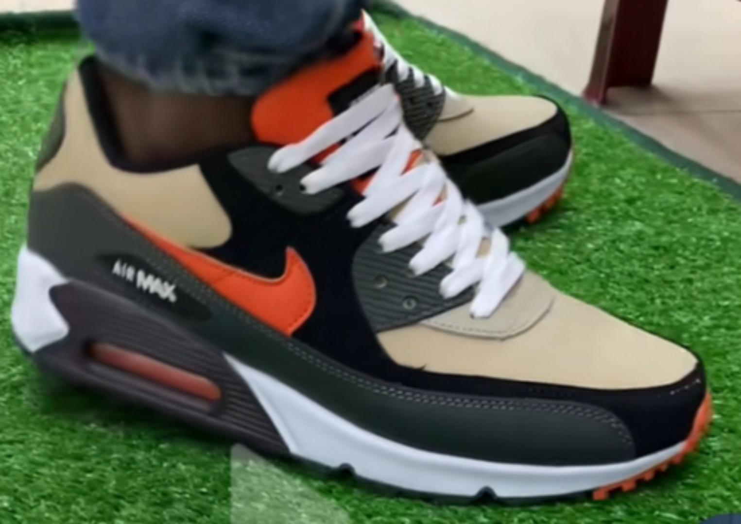 AIRMAX 90 SNEAKERS - Orange Black to Valentine, Ash Pink 🩷