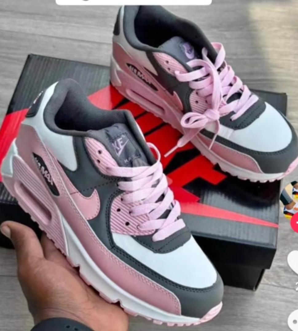 AIRMAX 90 SNEAKERS - Orange Black to Valentine, Ash Pink 🩷
