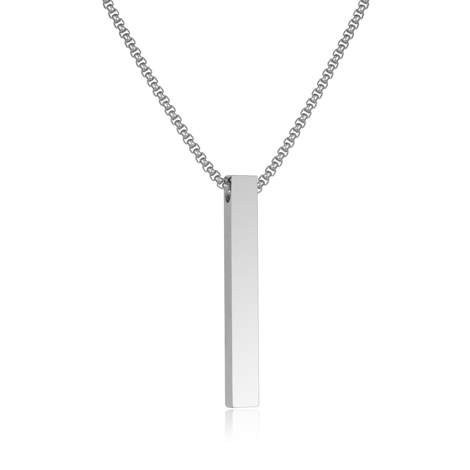Wear It And Light Up Your Trendy Attitude 60cm New Wish Simple Style Metal Strip Necklace, Gold, Silver And Black Available In Three Colors Hip-Hop Style Personalized Jewelry Unleash Your Unique Charm