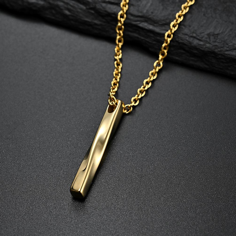 60CM Mobius Ring Necklace｜ins Harajuku Frigid Trend Chain｜Silver And Black Three Colors Available｜Japanese And Korean Minimalist Hip-hop Pendant｜Same Style Couple Accessories Men Jewelry > Necklaces