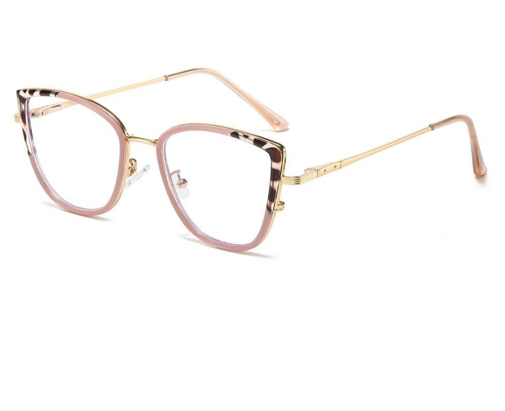 Fashion Accessories > Accessories > Women Accessories > Sunglasses & Eyewear Accessories > Sunglasses  NEW Photochromic Blue Light Glasses Cat-Eye Frame Women Trendy Non-Prescription Glasses