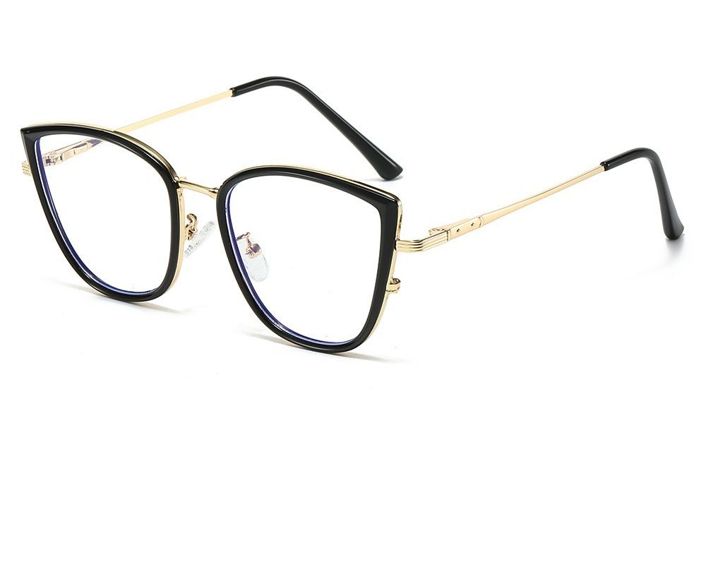 Fashion Accessories > Accessories > Women Accessories > Sunglasses & Eyewear Accessories > Sunglasses  NEW Photochromic Blue Light Glasses Cat-Eye Frame Women Trendy Non-Prescription Glasses