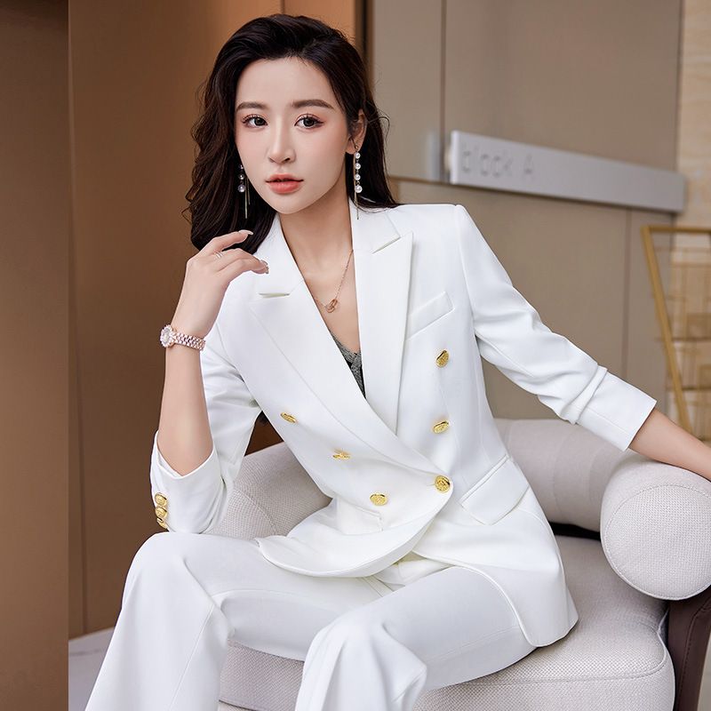 Clothes > Women's Clothing > Clothing Sets > Two-Piece Outfits  New Korean Slim Men's Suit Suit, Business Formal Suit Three-piece Set, Groom Wedding Dress/professional Suit Black