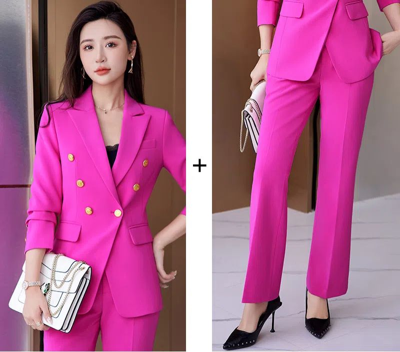 Clothes > Women's Clothing > Clothing Sets > Two-Piece Outfits  New Korean Slim Men's Suit Suit, Business Formal Suit Three-piece Set, Groom Wedding Dress/professional Suit Black