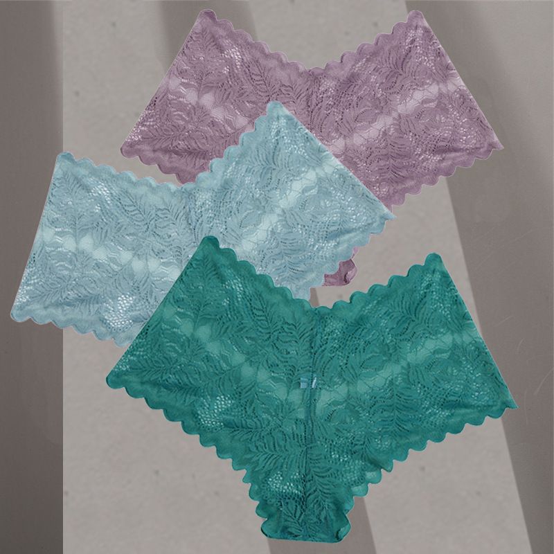 Clothes > Women's Clothing > Bottoms > Shorts  New European and American style European and American sexy underwear sexy lace multi-color multi-size boxer underwear