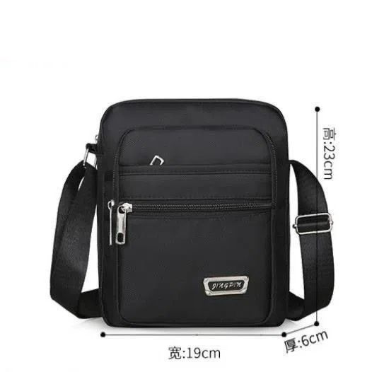 Bags > Men's Bags > Shoulder Bags  Korean Style Waterproof Crossbody Bag 🔥 Unisex Large Capacity Sling Bag, Multi-Pocket Design, Perfect for Travel / Work / Daily Use