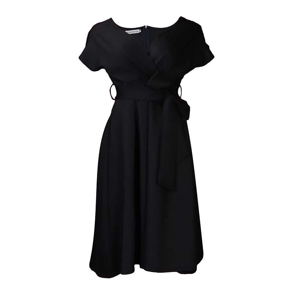Clothes > Women's Clothing  Dresse 2025 African popular large-size evening dress - European and American style V-neck off-shoulder dress - high-waisted women's clothing - slim dress for dinner hosting