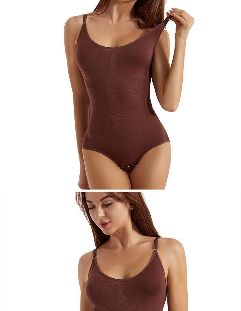 Clothes > Women's Clothing Seamless one-piece body shaping suit for women with belly-retracting pants open hip lifting shaping suspender belly-retracting jumpsuit