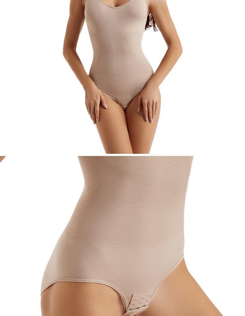 Clothes > Women's Clothing Seamless one-piece body shaping suit for women with belly-retracting pants open hip lifting shaping suspender belly-retracting jumpsuit