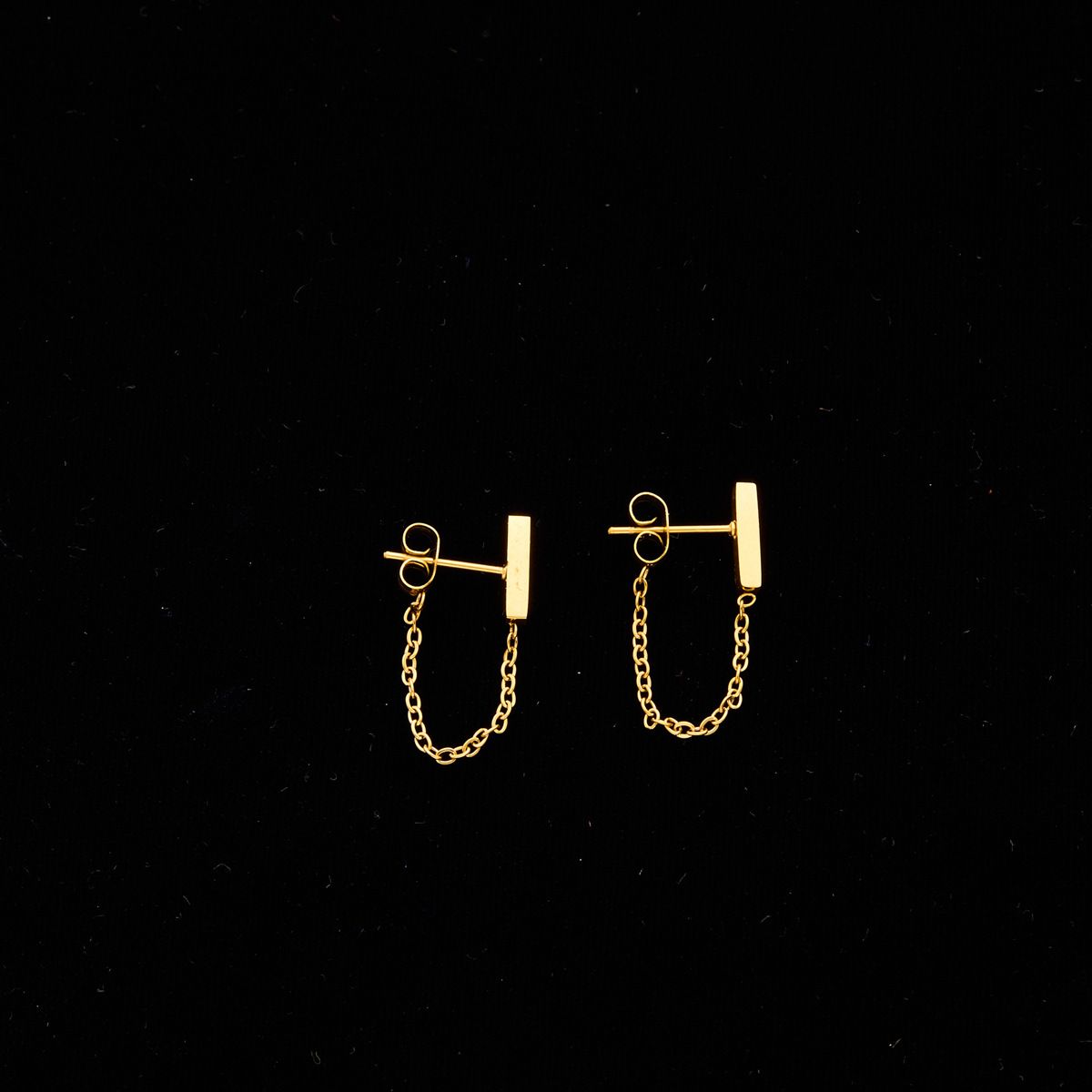 Fashion Accessories > Jewelry > Women Jewelry > Earrings  Stud French Clear Green Water Drop Blue Marine Necklace Clavicle Chain Personalized Titanium Steel Gold-plated Snake Bone Necklace