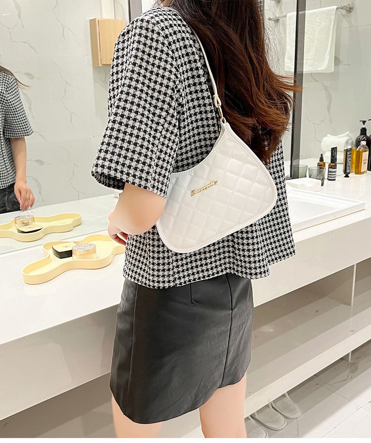 Bags > Women's Bags > Shoulder Bags Embroidered underarm bag new style ladies handbag fashionable versatile shoulder bag