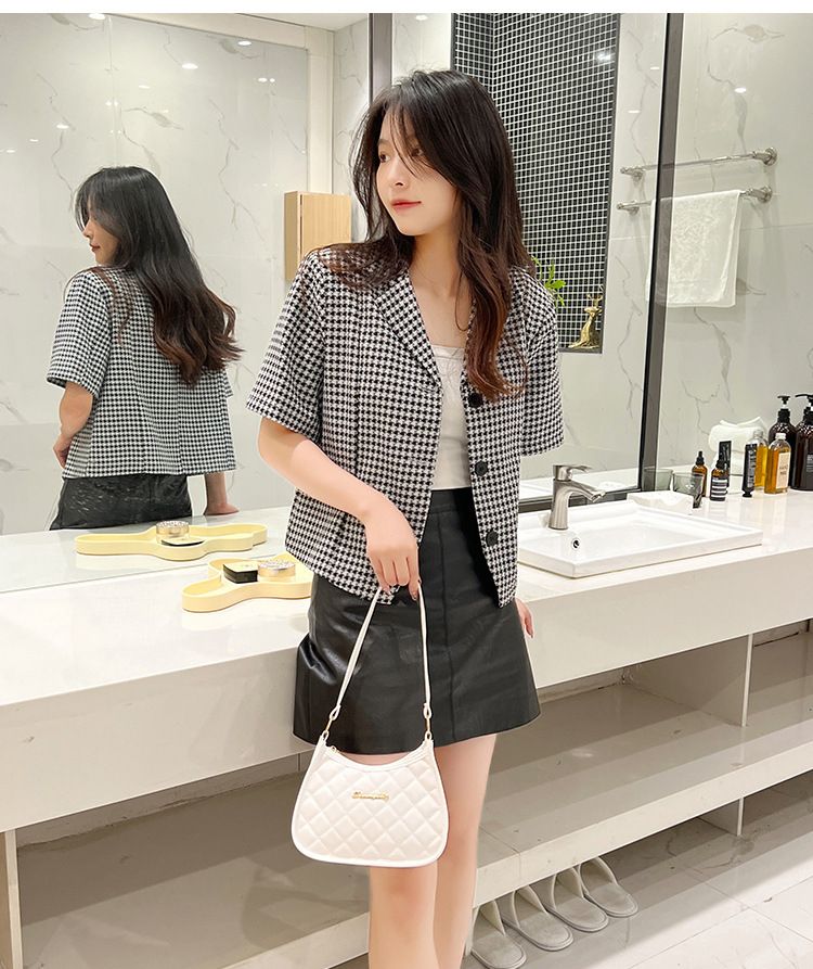 Bags > Women's Bags > Shoulder Bags Embroidered underarm bag new style ladies handbag fashionable versatile shoulder bag