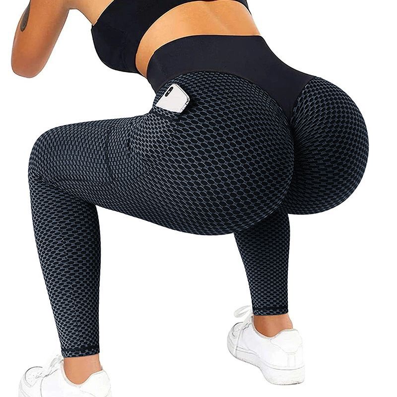 Clothes > Women's Clothing > Bottoms > Pants  European and American hip lifting high waist large size yoga pants casual fitness women's trousers
