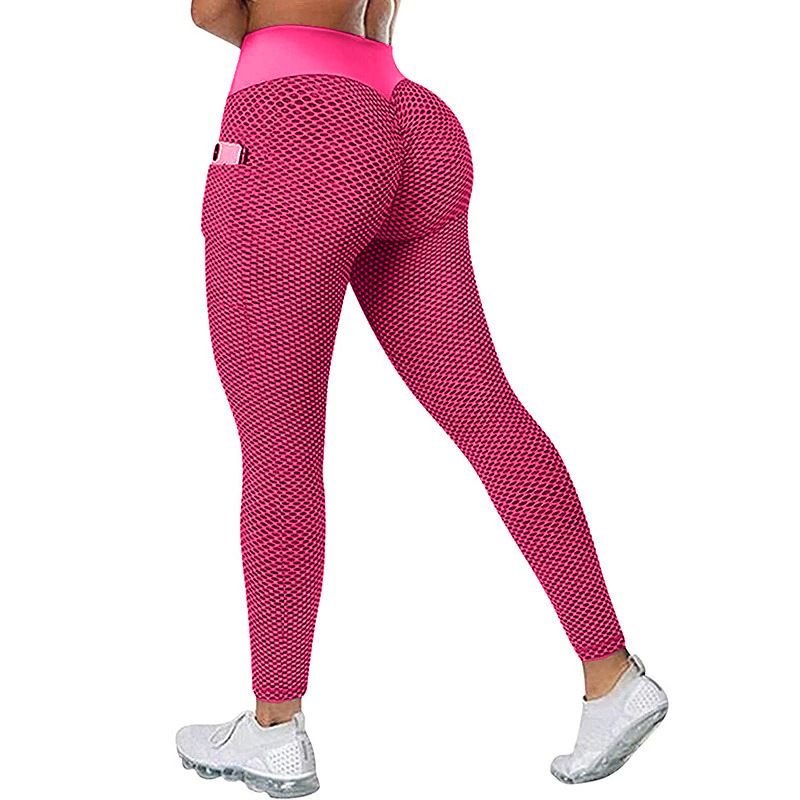 Clothes > Women's Clothing > Bottoms > Pants  European and American hip lifting high waist large size yoga pants casual fitness women's trousers