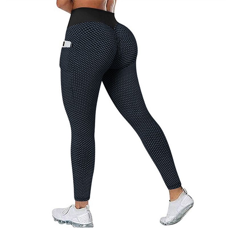 Clothes > Women's Clothing > Bottoms > Pants  European and American hip lifting high waist large size yoga pants casual fitness women's trousers