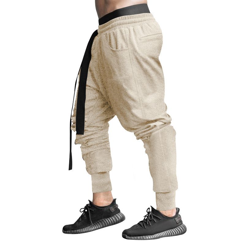 Spring and summer men's casual pants independent station hip-hop solid color youth loose baggy pants leggings trousers Clothes > Men's Clothing > Bottoms > Pants > Casual