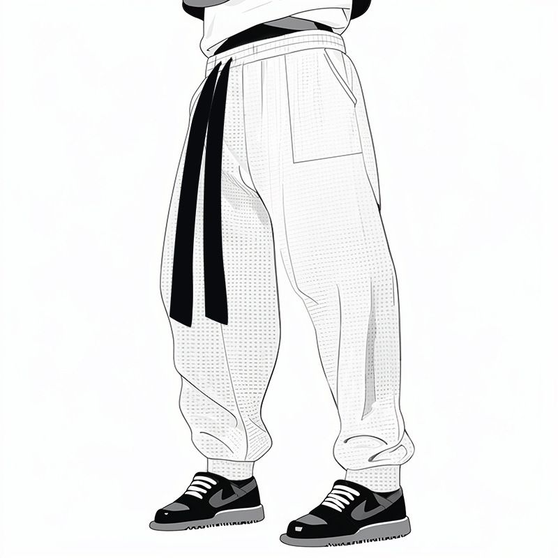 Spring and summer men's casual pants independent station hip-hop solid color youth loose baggy pants leggings trousers Clothes > Men's Clothing > Bottoms > Pants > Casual