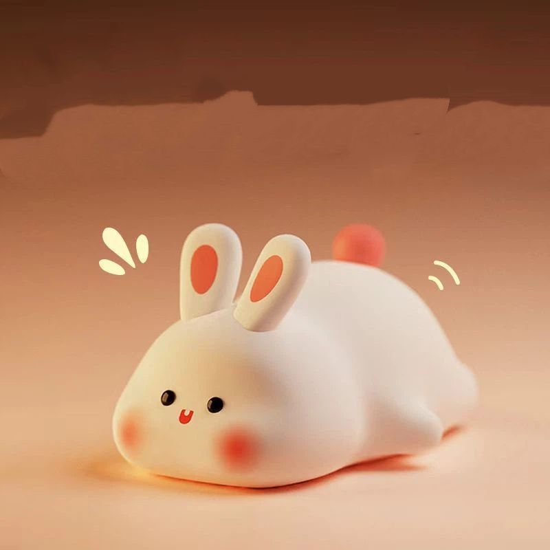 Home & Kitchen > Lighting > Novelty Lighting Cute Bunny Night Light Decorative Lamp For Kids Room
