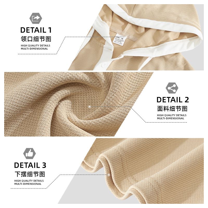 Clothes > Men's Clothing > Tops > T-Shirts European and American new men's vest heavy hooded waistcoat trendy brand casual sleeveless T-shirt